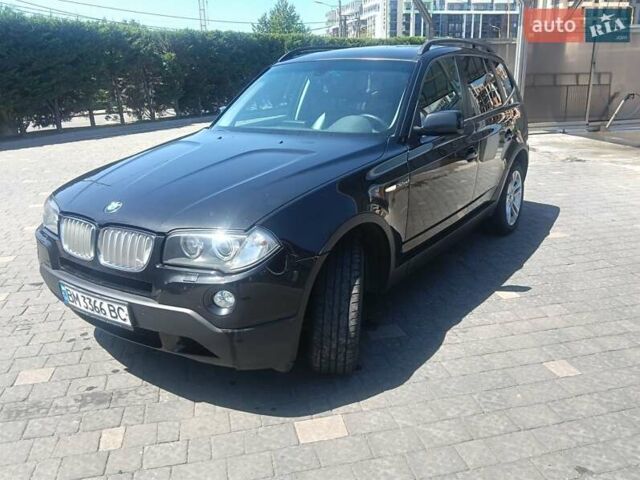 Черный БМВ Х3, объемом двигателя 3 л и пробегом 380 тыс. км за 12450 $, фото 2 на Automoto.ua