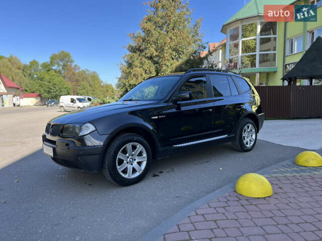 Черный БМВ Х3, объемом двигателя 2 л и пробегом 383 тыс. км за 7750 $, фото 4 на Automoto.ua