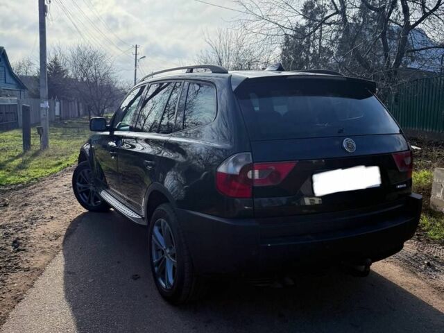 Черный БМВ Х3, объемом двигателя 3 л и пробегом 362 тыс. км за 5500 $, фото 4 на Automoto.ua