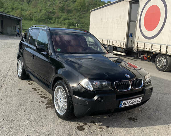 Черный БМВ Х3, объемом двигателя 2 л и пробегом 267 тыс. км за 9300 $, фото 1 на Automoto.ua