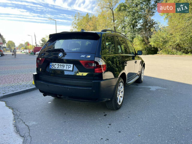 Черный БМВ Х3, объемом двигателя 2 л и пробегом 383 тыс. км за 7750 $, фото 9 на Automoto.ua