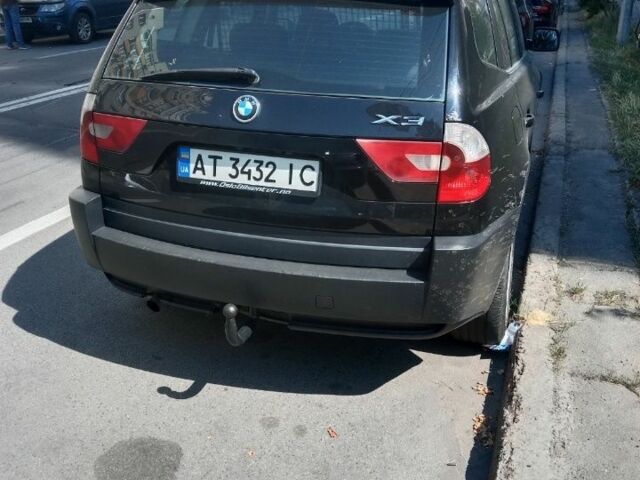 Черный БМВ Х3, объемом двигателя 2 л и пробегом 356 тыс. км за 7000 $, фото 2 на Automoto.ua