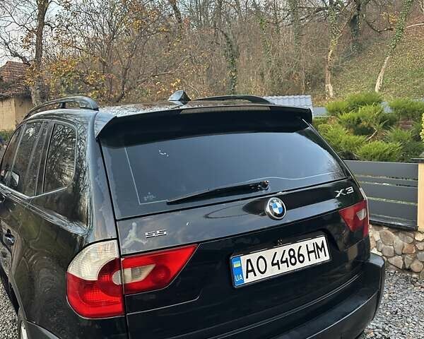 Черный БМВ Х3, объемом двигателя 3 л и пробегом 302 тыс. км за 8600 $, фото 2 на Automoto.ua