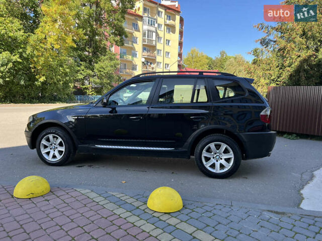 Черный БМВ Х3, объемом двигателя 2 л и пробегом 383 тыс. км за 7750 $, фото 6 на Automoto.ua