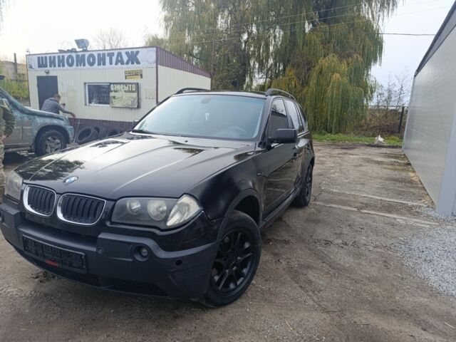 Черный БМВ Х3, объемом двигателя 2 л и пробегом 333 тыс. км за 4700 $, фото 1 на Automoto.ua