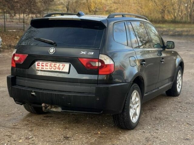 Черный БМВ Х3, объемом двигателя 3 л и пробегом 290 тыс. км за 4600 $, фото 4 на Automoto.ua