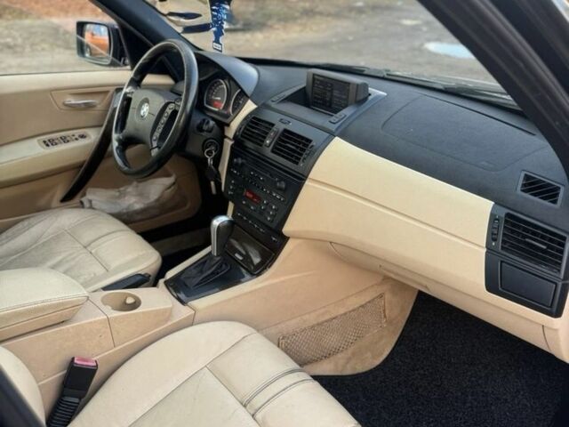 Черный БМВ Х3, объемом двигателя 3 л и пробегом 290 тыс. км за 4600 $, фото 5 на Automoto.ua