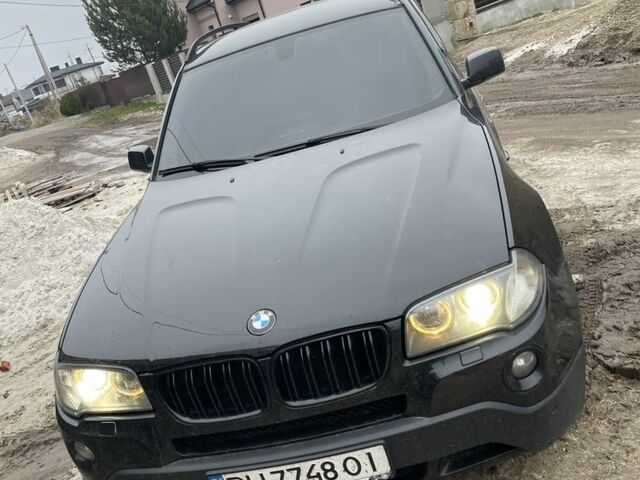 Черный БМВ Х3, объемом двигателя 3 л и пробегом 336 тыс. км за 10000 $, фото 2 на Automoto.ua