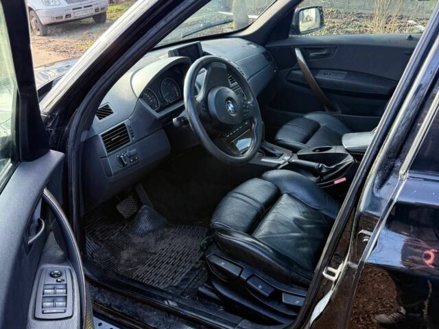 Черный БМВ Х3, объемом двигателя 3 л и пробегом 362 тыс. км за 5500 $, фото 6 на Automoto.ua