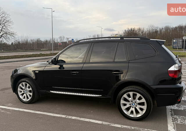 Черный БМВ Х3, объемом двигателя 2 л и пробегом 218 тыс. км за 9650 $, фото 2 на Automoto.ua