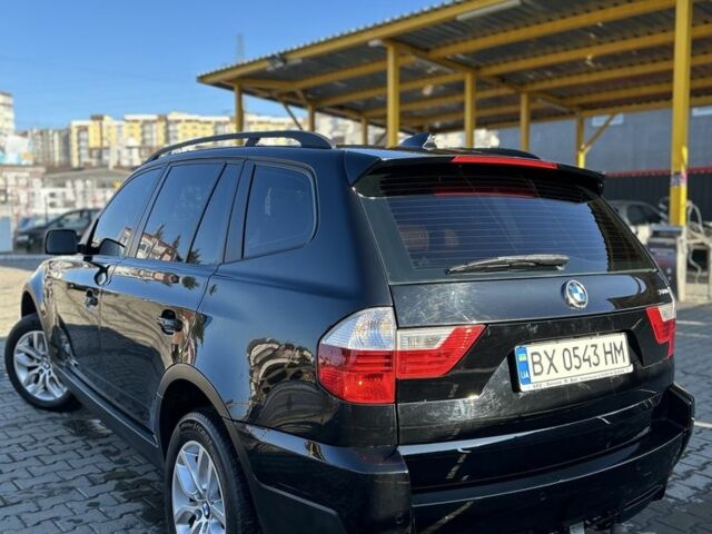 Черный БМВ Х3, объемом двигателя 2 л и пробегом 300 тыс. км за 8800 $, фото 2 на Automoto.ua
