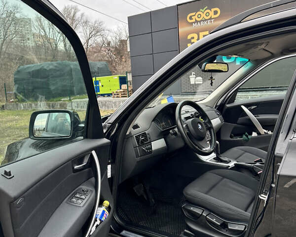 Черный БМВ Х3, объемом двигателя 2 л и пробегом 285 тыс. км за 9200 $, фото 5 на Automoto.ua