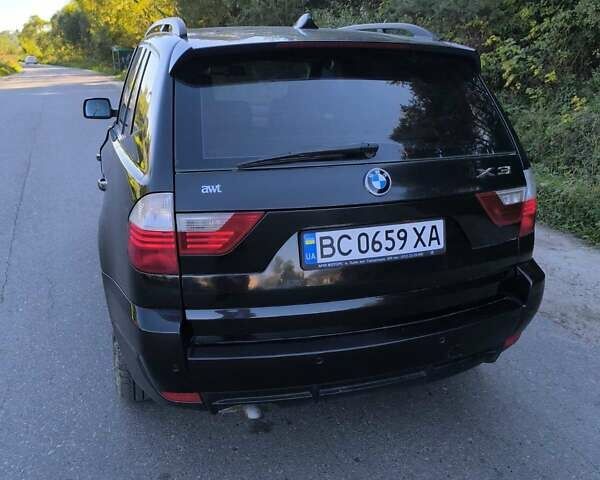 Черный БМВ Х3, объемом двигателя 2 л и пробегом 183 тыс. км за 9800 $, фото 5 на Automoto.ua