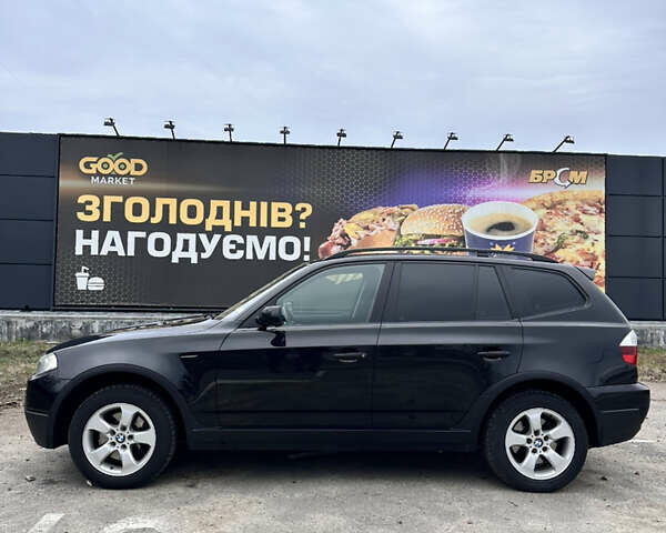 Черный БМВ Х3, объемом двигателя 2 л и пробегом 285 тыс. км за 9200 $, фото 3 на Automoto.ua