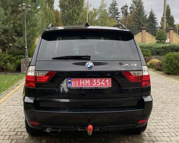 Чорний БМВ Х3, об'ємом двигуна 2 л та пробігом 223 тис. км за 9750 $, фото 27 на Automoto.ua