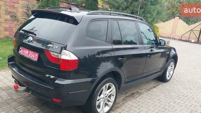 Чорний БМВ Х3, об'ємом двигуна 2 л та пробігом 223 тис. км за 9750 $, фото 45 на Automoto.ua