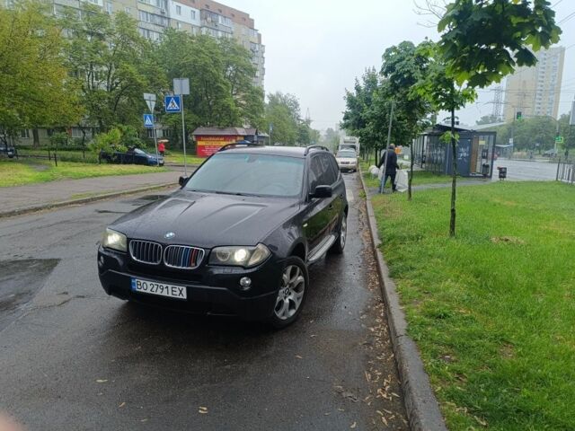 Черный БМВ Х3, объемом двигателя 3 л и пробегом 292 тыс. км за 8700 $, фото 1 на Automoto.ua