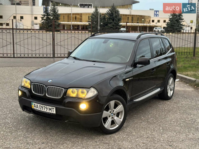 БМВ Х3 2007 в Киеве на Automoto.ua Черный БМВ Х3, объемом двигателя 3 л и пробегом 225 тыс. км за 7000 $, фото 2 на Automoto.ua