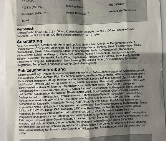 Черный БМВ Х3, объемом двигателя 2 л и пробегом 218 тыс. км за 9650 $, фото 21 на Automoto.ua