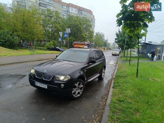 Чорний БМВ Х3, об'ємом двигуна 3 л та пробігом 292 тис. км за 8700 $, фото 1 на Automoto.ua