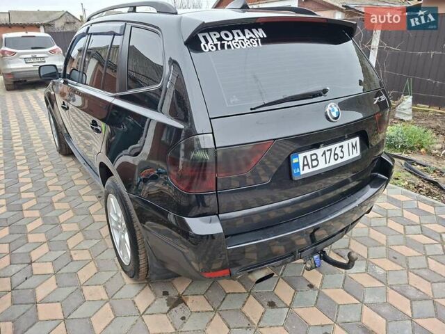 Черный БМВ Х3, объемом двигателя 2 л и пробегом 310 тыс. км за 8300 $, фото 2 на Automoto.ua