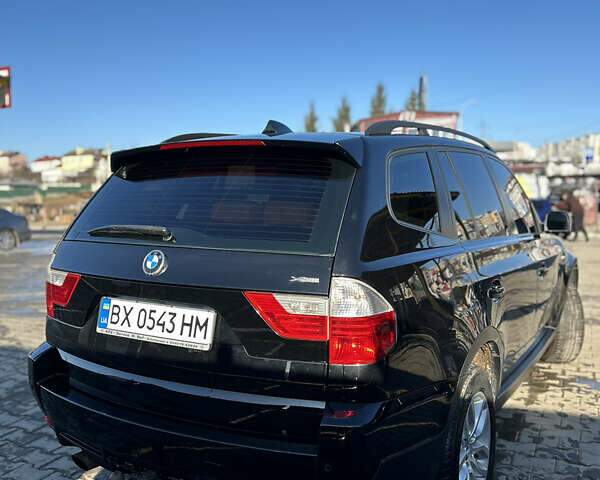 Черный БМВ Х3, объемом двигателя 2 л и пробегом 300 тыс. км за 9800 $, фото 4 на Automoto.ua