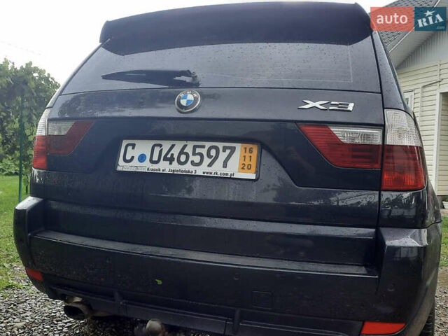 Чорний БМВ Х3, об'ємом двигуна 2 л та пробігом 250 тис. км за 11500 $, фото 2 на Automoto.ua