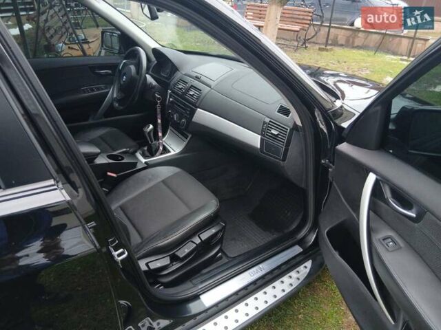 Черный БМВ Х3, объемом двигателя 2 л и пробегом 302 тыс. км за 9200 $, фото 16 на Automoto.ua