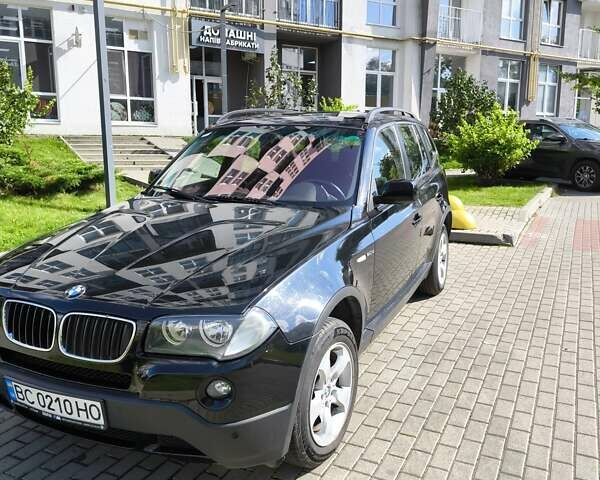 Черный БМВ Х3, объемом двигателя 2 л и пробегом 247 тыс. км за 11200 $, фото 1 на Automoto.ua