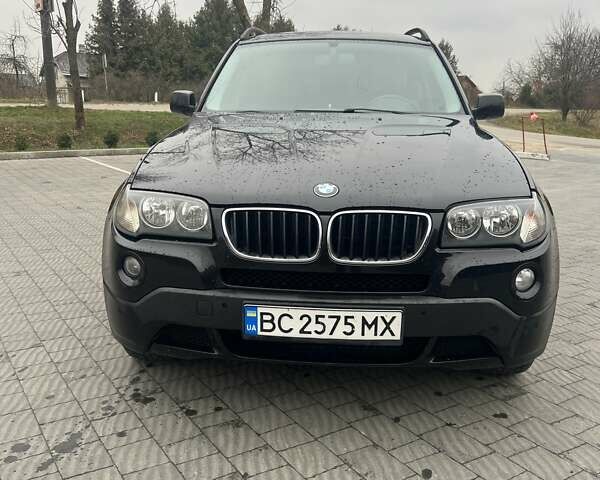 Черный БМВ Х3, объемом двигателя 2 л и пробегом 295 тыс. км за 10500 $, фото 1 на Automoto.ua