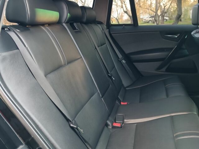 Черный БМВ Х3, объемом двигателя 3 л и пробегом 240 тыс. км за 8300 $, фото 7 на Automoto.ua