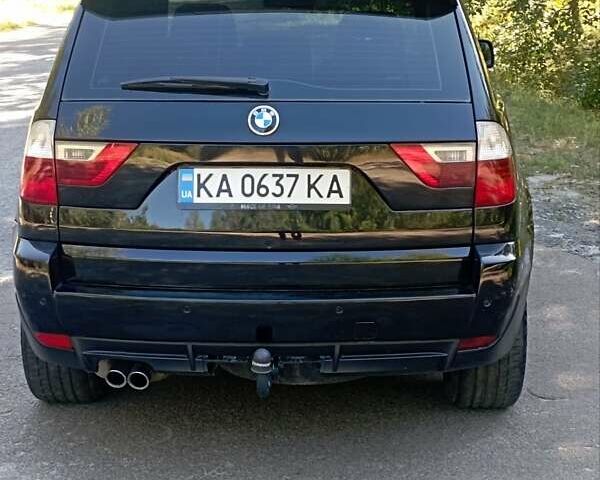 Черный БМВ Х3, объемом двигателя 2 л и пробегом 288 тыс. км за 8950 $, фото 3 на Automoto.ua