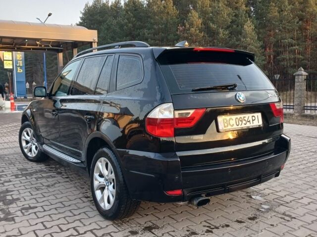 Черный БМВ Х3, объемом двигателя 2 л и пробегом 328 тыс. км за 7499 $, фото 3 на Automoto.ua