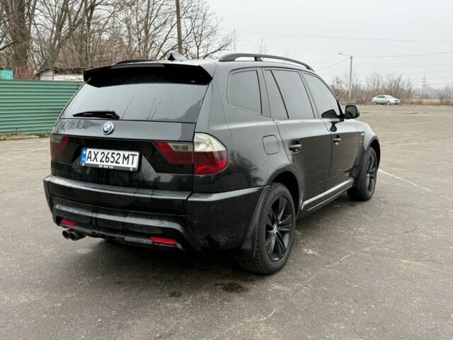 Чорний БМВ Х3, об'ємом двигуна 3 л та пробігом 219 тис. км за 8800 $, фото 2 на Automoto.ua