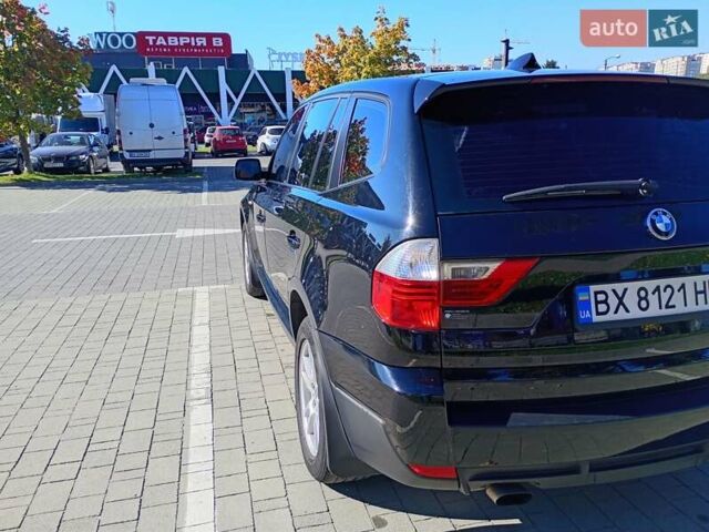 Черный БМВ Х3, объемом двигателя 2 л и пробегом 197 тыс. км за 8800 $, фото 1 на Automoto.ua