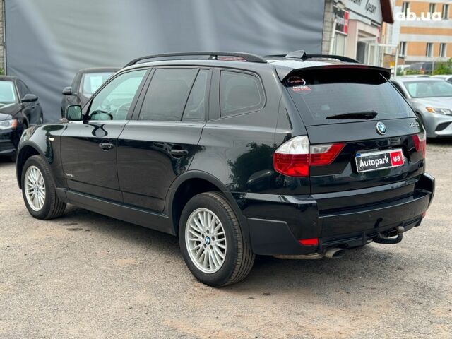 Черный БМВ Х3, объемом двигателя 2 л и пробегом 290 тыс. км за 9490 $, фото 6 на Automoto.ua