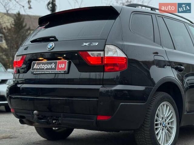 Черный БМВ Х3, объемом двигателя 2 л и пробегом 290 тыс. км за 8430 $, фото 7 на Automoto.ua