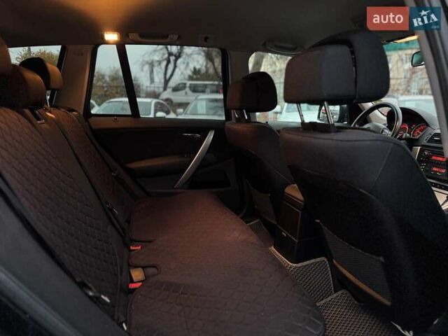 Черный БМВ Х3, объемом двигателя 2 л и пробегом 290 тыс. км за 8430 $, фото 17 на Automoto.ua
