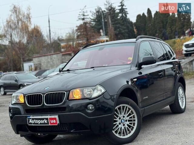 Черный БМВ Х3, объемом двигателя 2 л и пробегом 290 тыс. км за 8430 $, фото 1 на Automoto.ua