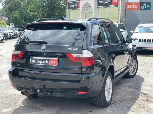Черный БМВ Х3, объемом двигателя 2 л и пробегом 290 тыс. км за 8640 $, фото 4 на Automoto.ua