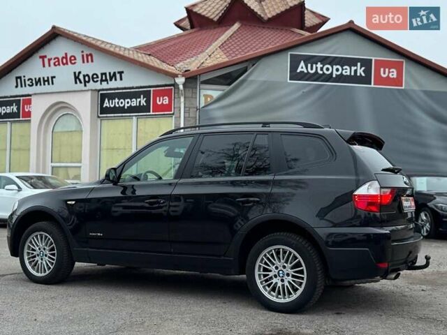 Черный БМВ Х3, объемом двигателя 2 л и пробегом 290 тыс. км за 8430 $, фото 3 на Automoto.ua