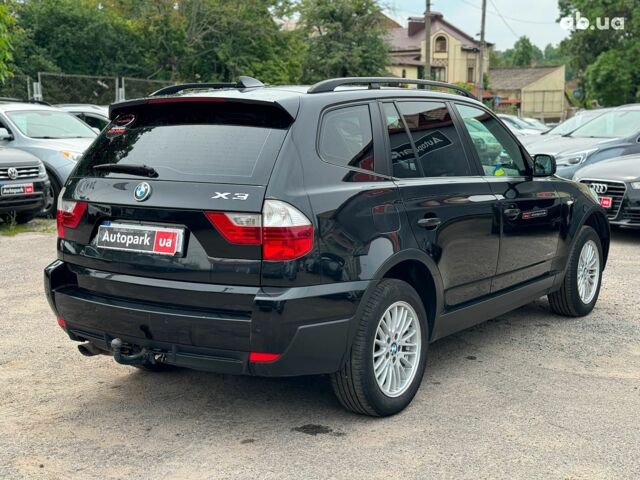 Черный БМВ Х3, объемом двигателя 2 л и пробегом 290 тыс. км за 9490 $, фото 4 на Automoto.ua