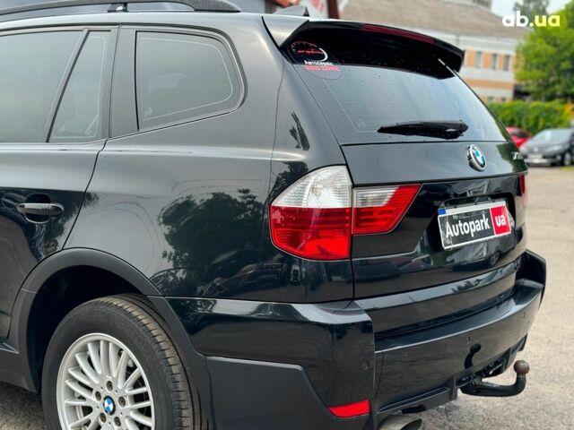 Черный БМВ Х3, объемом двигателя 2 л и пробегом 290 тыс. км за 9490 $, фото 12 на Automoto.ua