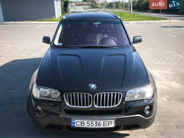 Черный БМВ Х3, объемом двигателя 2 л и пробегом 216 тыс. км за 10300 $, фото 2 на Automoto.ua