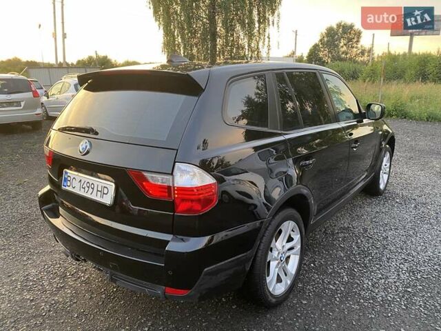 Черный БМВ Х3, объемом двигателя 2 л и пробегом 290 тыс. км за 8900 $, фото 5 на Automoto.ua