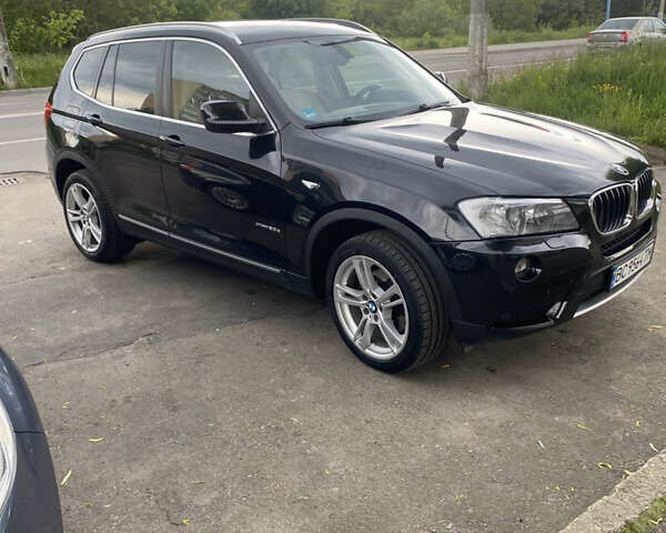 Черный БМВ Х3, объемом двигателя 2 л и пробегом 225 тыс. км за 15800 $, фото 1 на Automoto.ua