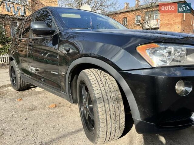 Черный БМВ Х3, объемом двигателя 3 л и пробегом 290 тыс. км за 12000 $, фото 1 на Automoto.ua