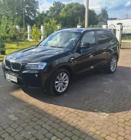 Черный БМВ Х3, объемом двигателя 2 л и пробегом 290 тыс. км за 12500 $, фото 4 на Automoto.ua