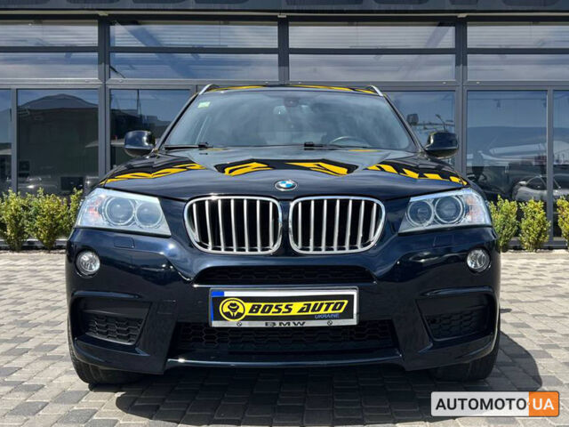 Чорний БМВ Х3, об'ємом двигуна 3 л та пробігом 190 тис. км за 19990 $, фото 1 на Automoto.ua