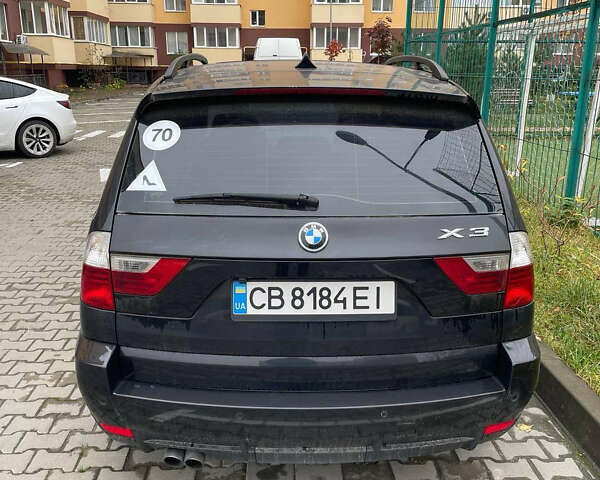 Черный БМВ Х3, объемом двигателя 3 л и пробегом 258 тыс. км за 11500 $, фото 2 на Automoto.ua